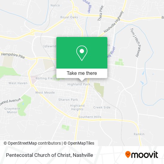 Pentecostal Church of Christ map
