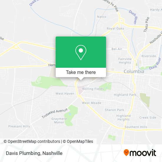 Davis Plumbing map