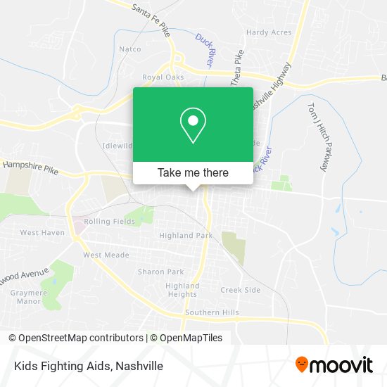 Mapa de Kids Fighting Aids