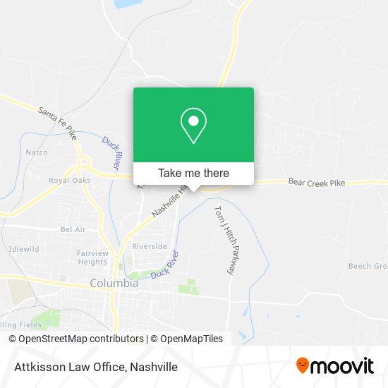 Mapa de Attkisson Law Office