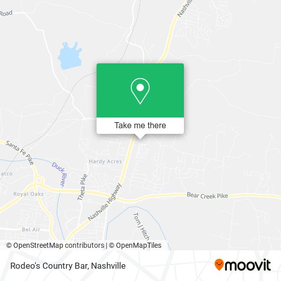 Mapa de Rodeo's Country Bar