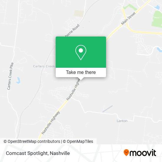 Comcast Spotlight map