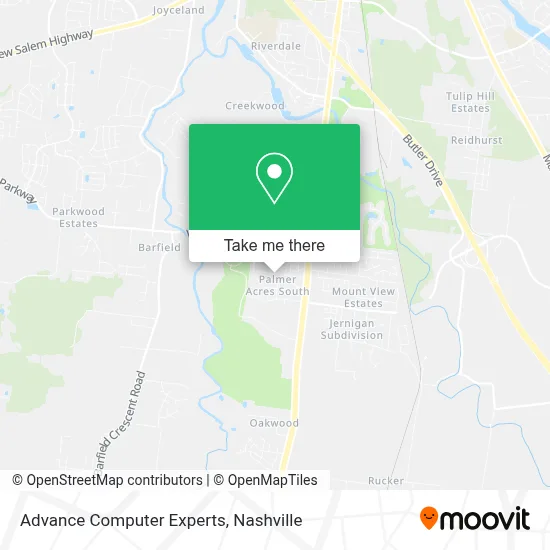 Advance Computer Experts map