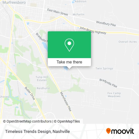 Timeless Trends Design map