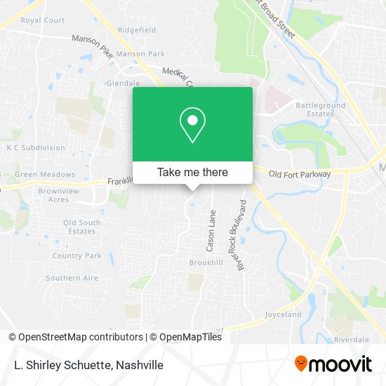 L. Shirley Schuette map