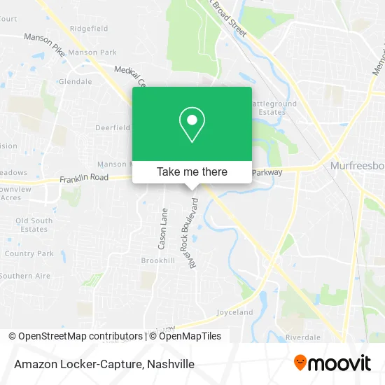 Amazon Locker-Capture map