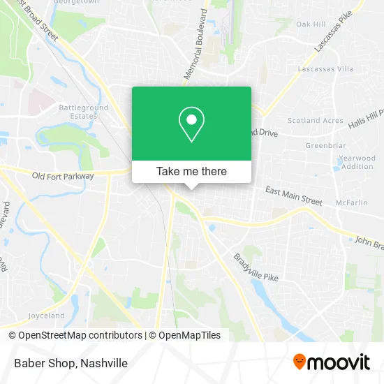 Baber Shop map