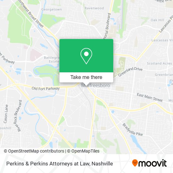 Mapa de Perkins & Perkins Attorneys at Law
