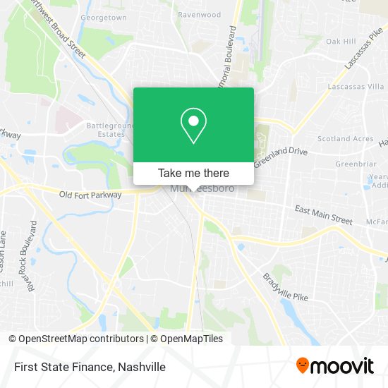 First State Finance map