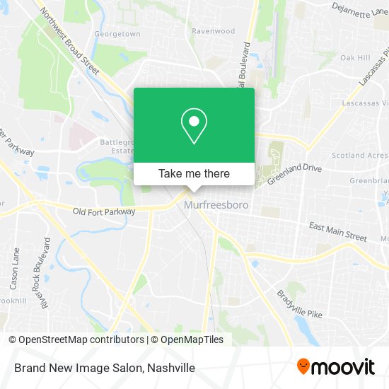 Mapa de Brand New Image Salon