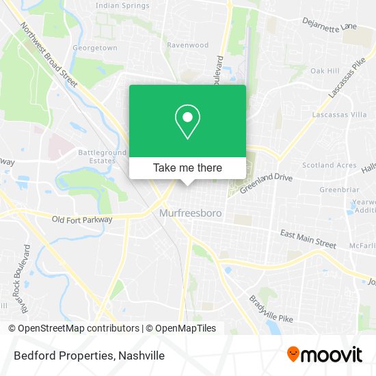 Mapa de Bedford Properties