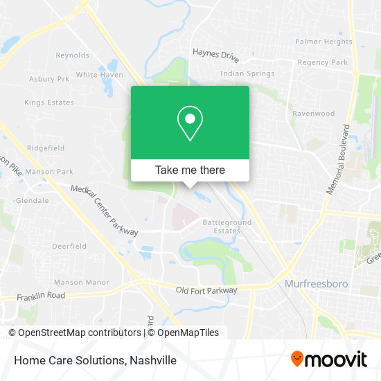 Mapa de Home Care Solutions
