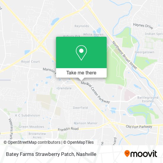 Batey Farms Strawberry Patch map
