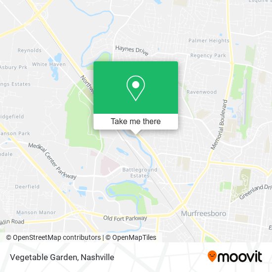 Vegetable Garden map