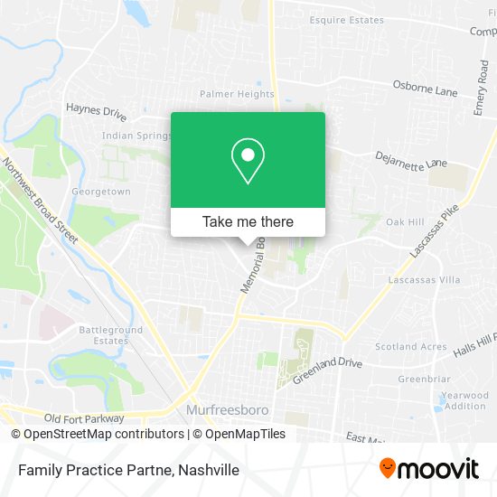 Family Practice Partne map