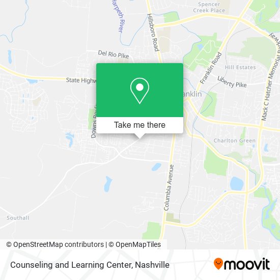 Mapa de Counseling and Learning Center