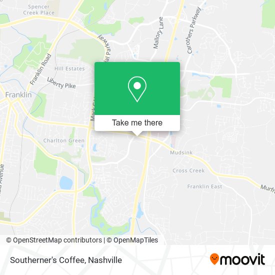 Southerner's Coffee map