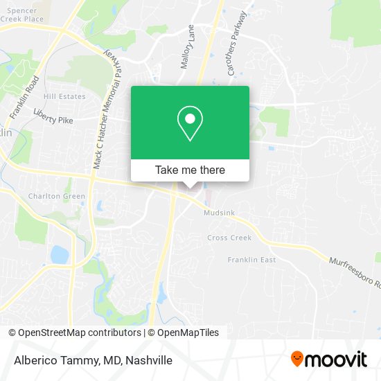 Alberico Tammy, MD map
