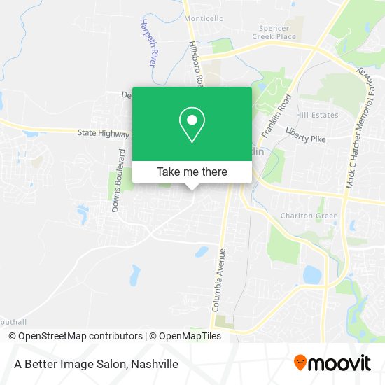 A Better Image Salon map