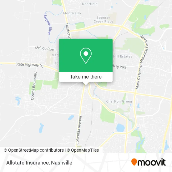 Allstate Insurance map