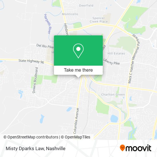 Mapa de Misty Dparks Law
