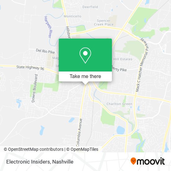 Electronic Insiders map