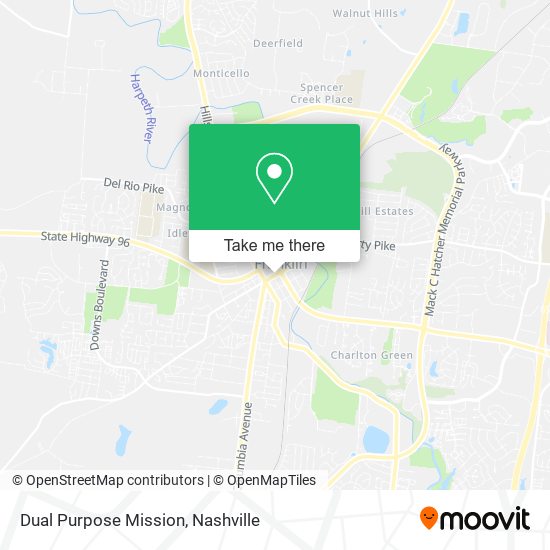 Dual Purpose Mission map