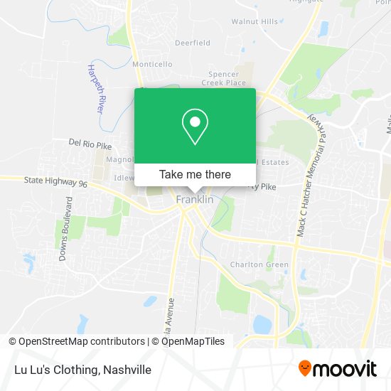 Mapa de Lu Lu's Clothing