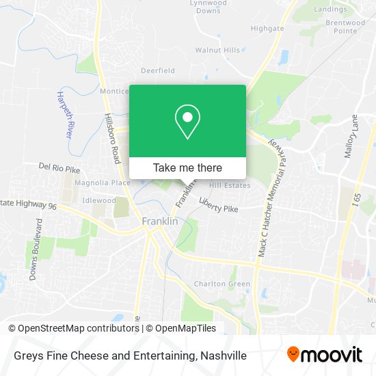 Mapa de Greys Fine Cheese and Entertaining