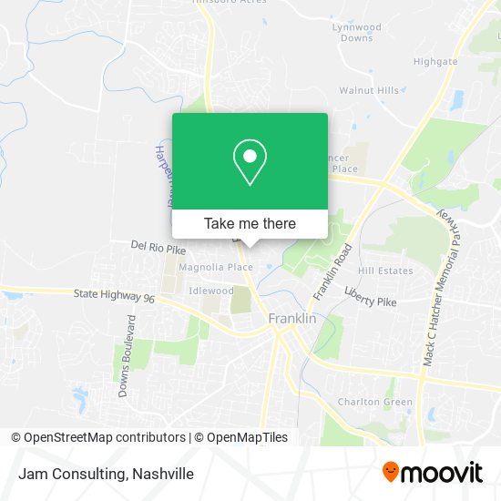 Mapa de Jam Consulting
