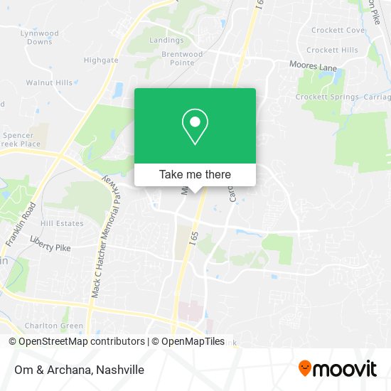 Mapa de Om & Archana