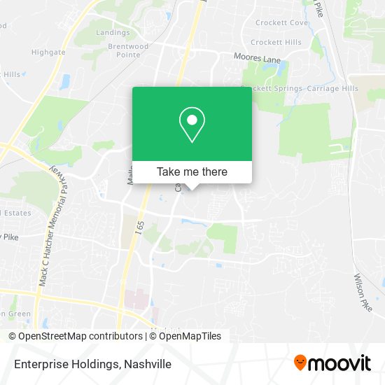 Mapa de Enterprise Holdings