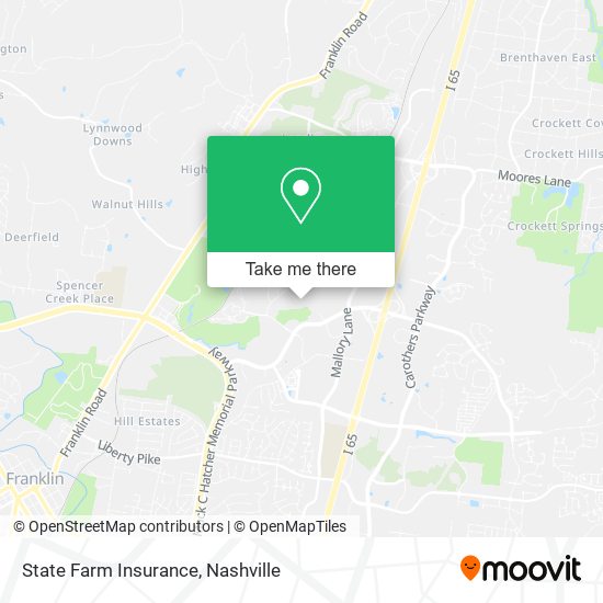 Mapa de State Farm Insurance