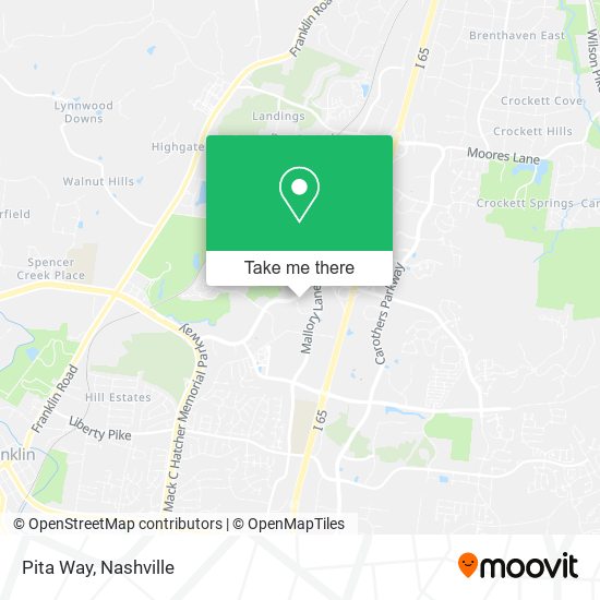 Mapa de Pita Way