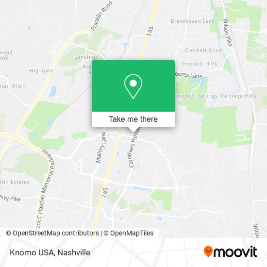 Mapa de Knomo USA