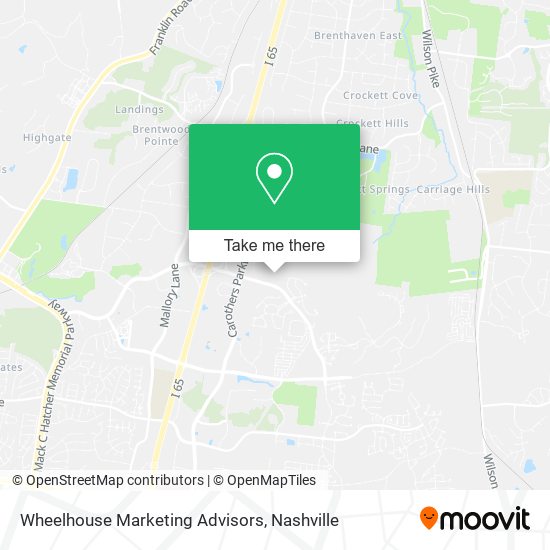 Wheelhouse Marketing Advisors map