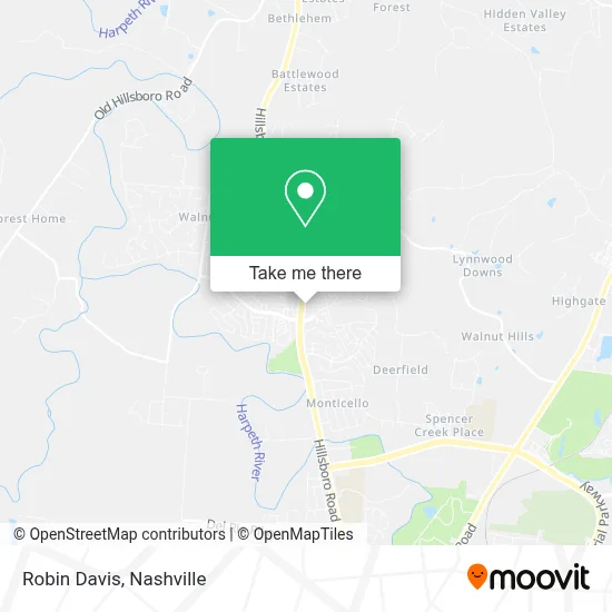 Robin Davis map