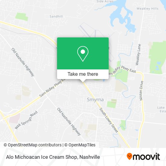 Alo Michoacan Ice Cream Shop map