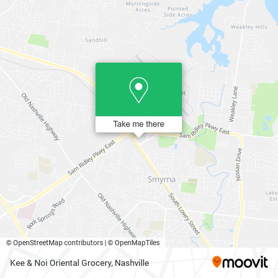 Mapa de Kee & Noi Oriental Grocery