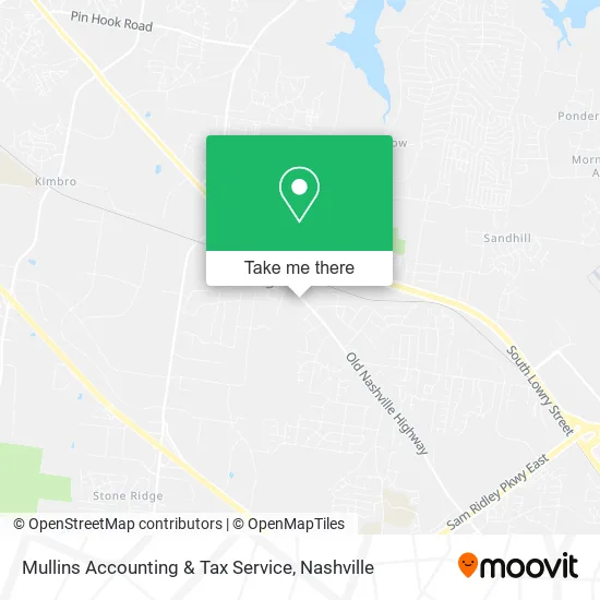 Mullins Accounting & Tax Service map