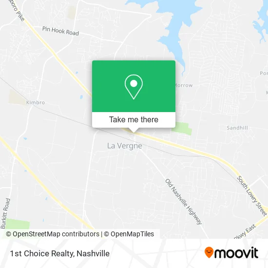 1st Choice Realty map