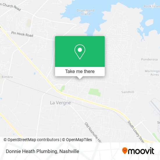Donnie Heath Plumbing map