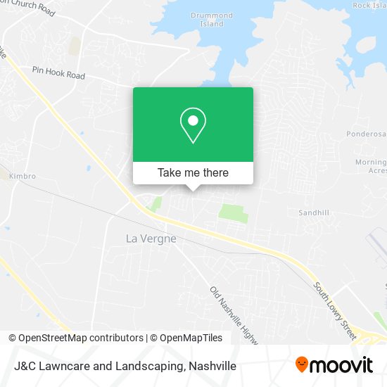J&C Lawncare and Landscaping map