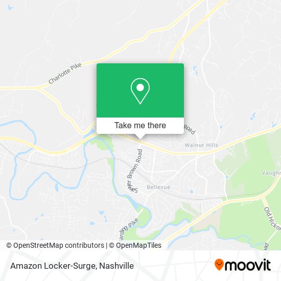 Mapa de Amazon Locker-Surge