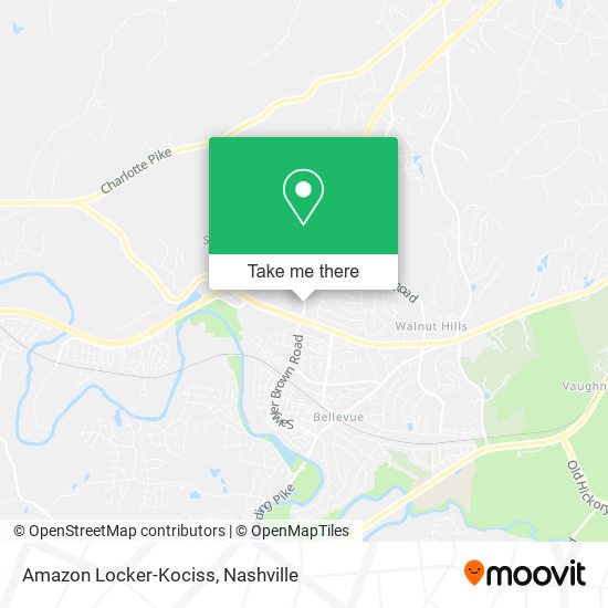 Amazon Locker-Kociss map