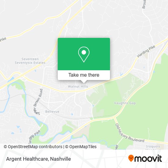 Argent Healthcare map