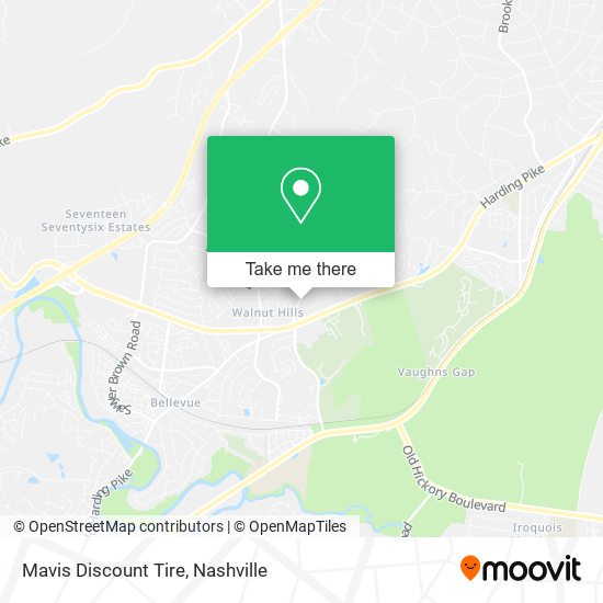 Mavis Discount Tire map