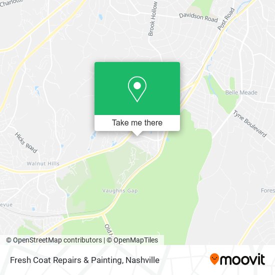 Fresh Coat Repairs & Painting map