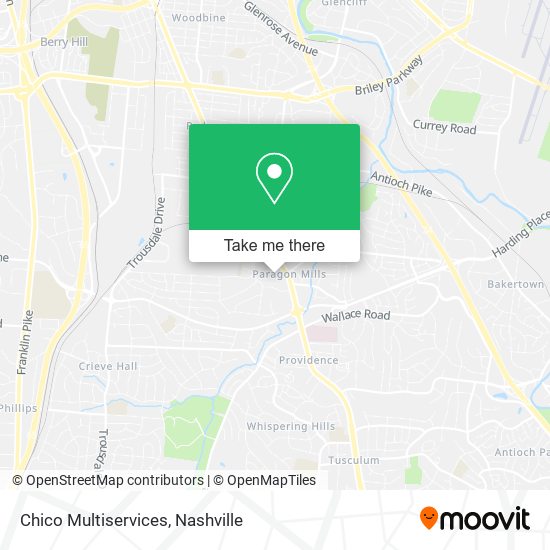 Chico Multiservices map