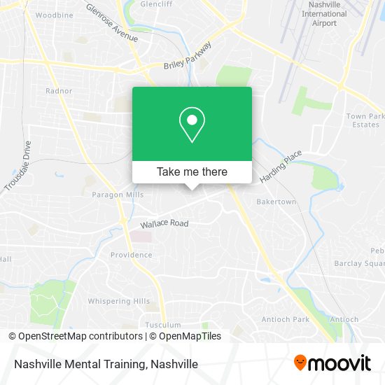 Mapa de Nashville Mental Training